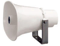Horn Speakers are Directional controlling where the ring is heard