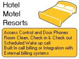 hotel motel resort phone system